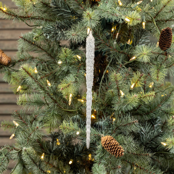 REAL LOOKING ICICLE ORNAMENT