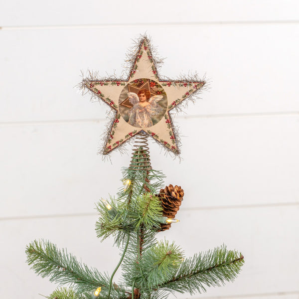 ANGEL STAR TREE TOPPER
