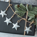 4' METAL STAR GARLAND